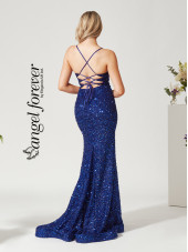 AF4329 Dress - Royal (Angel Forever)